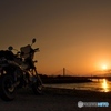 冬の夕暮れ