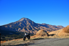 真冬の阿蘇、箱石峠をゆく
