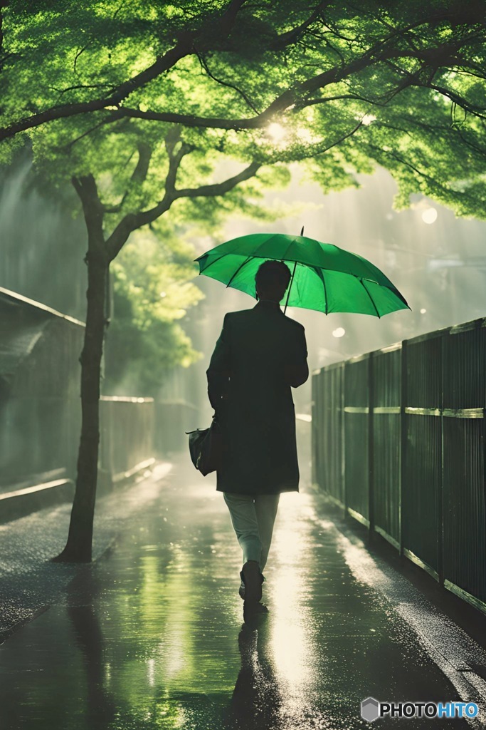 雨あがりのマジック