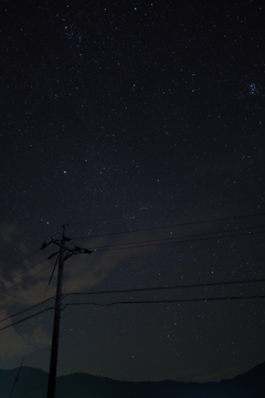 ある日の星空