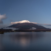 早朝の山中湖から