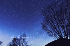 満天の星空
