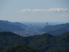 愛知県まで見えました。