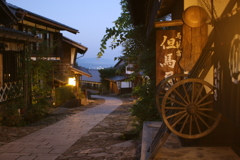 木曽馬籠宿　但馬屋