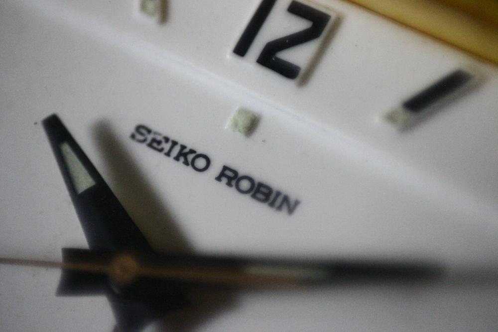 SEIKO ROBIN　置時計