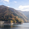 色付く奥多摩湖周辺2