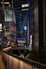 都会の川