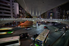 歩道橋より 歩道橋より