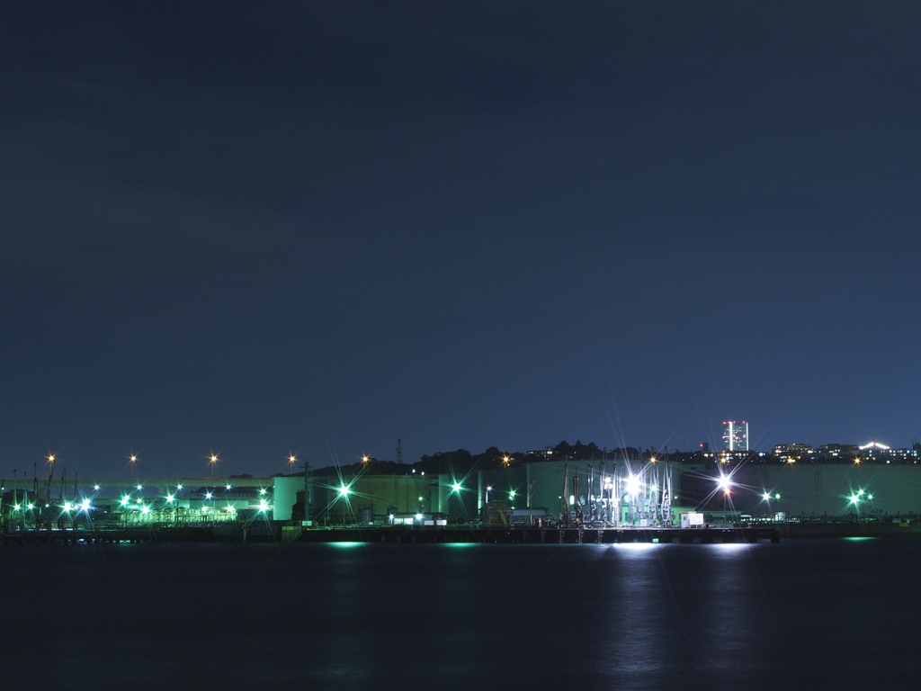 コンデジ工場夜景 By ひなおやじ Id 写真共有サイト Photohito