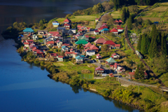 川面に浮かぶ町