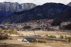 坂下カーブを俯瞰で