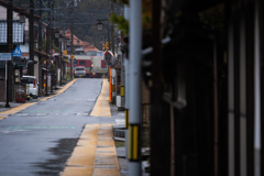 雨降りしきる黒坂の古い町並み②