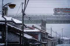 風雪の集落