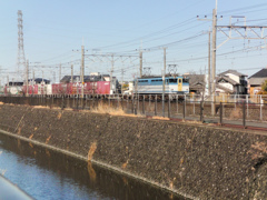 新三郷駅 から EF65 