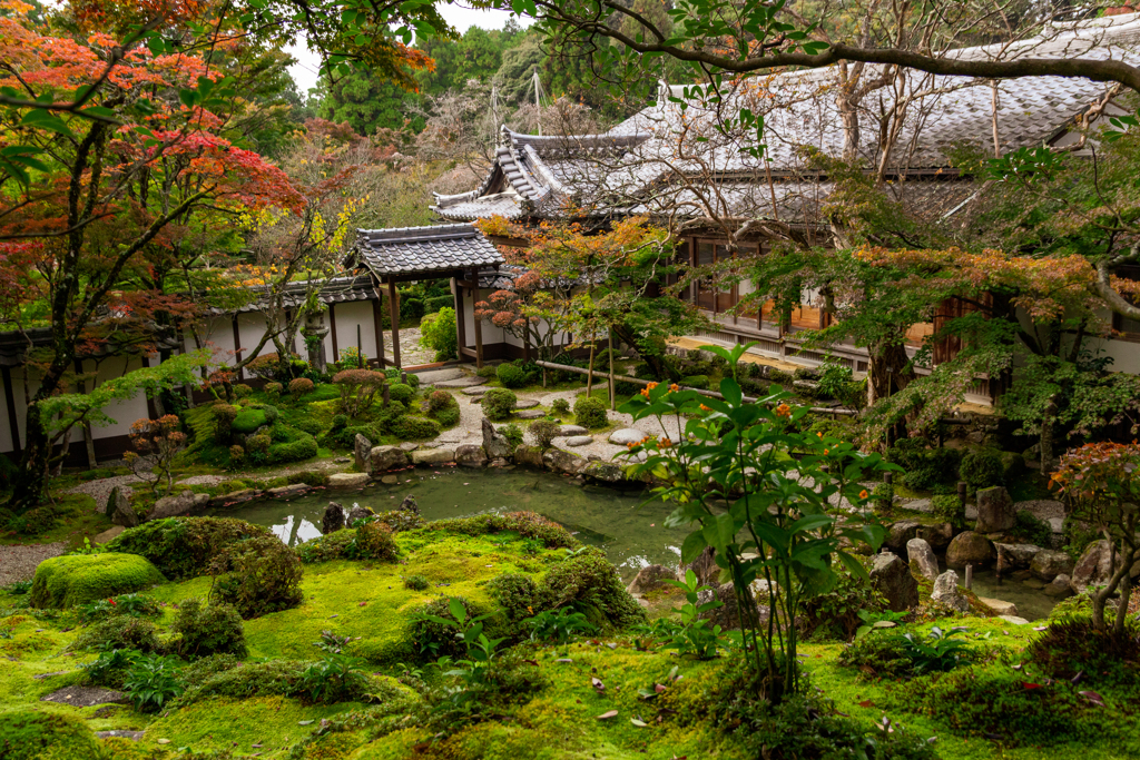 湖東三山　西明寺　庭園