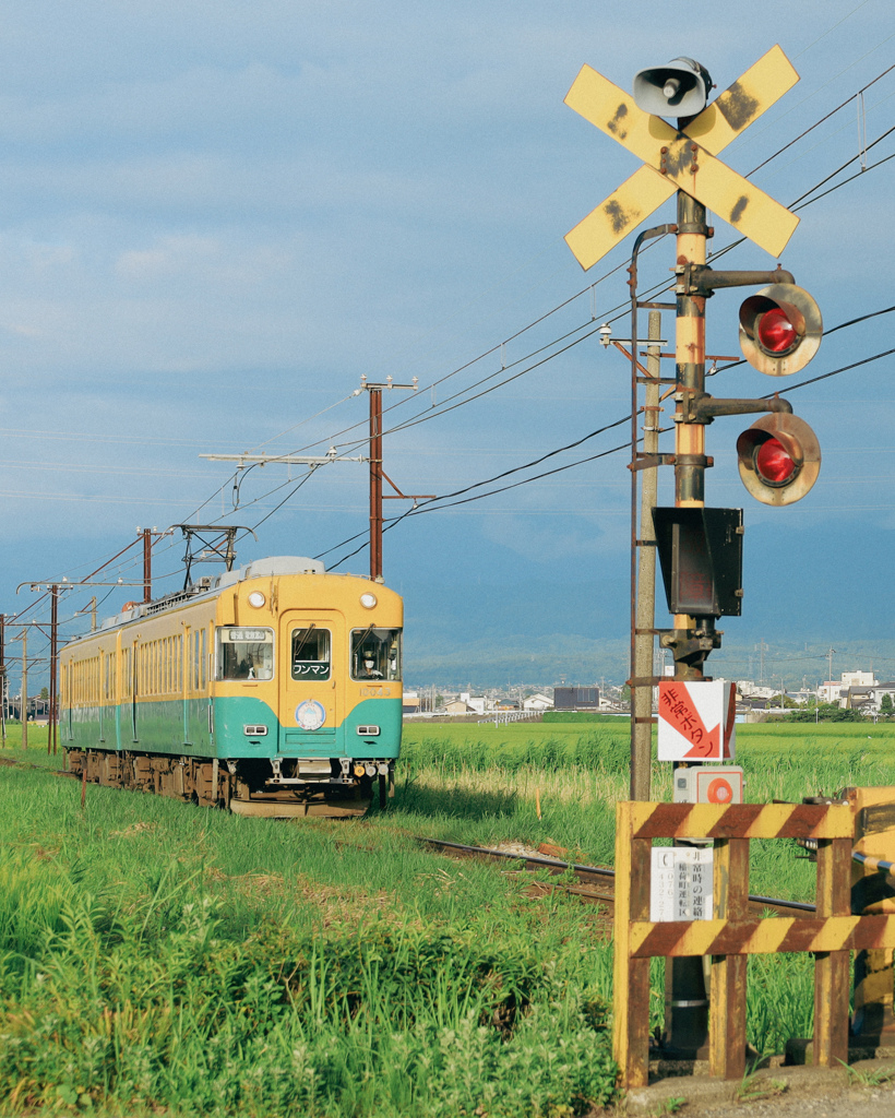 夏の富山、鉄道旅。