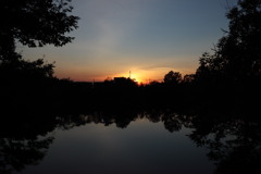 夕暮れ