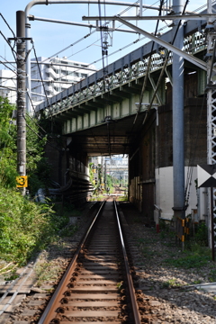 埼京線　代々木駅近く
