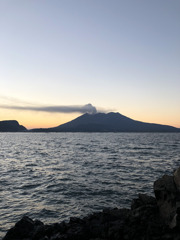 桜島の夕焼け