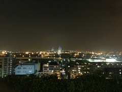 横浜 港の見える丘公園 夜景