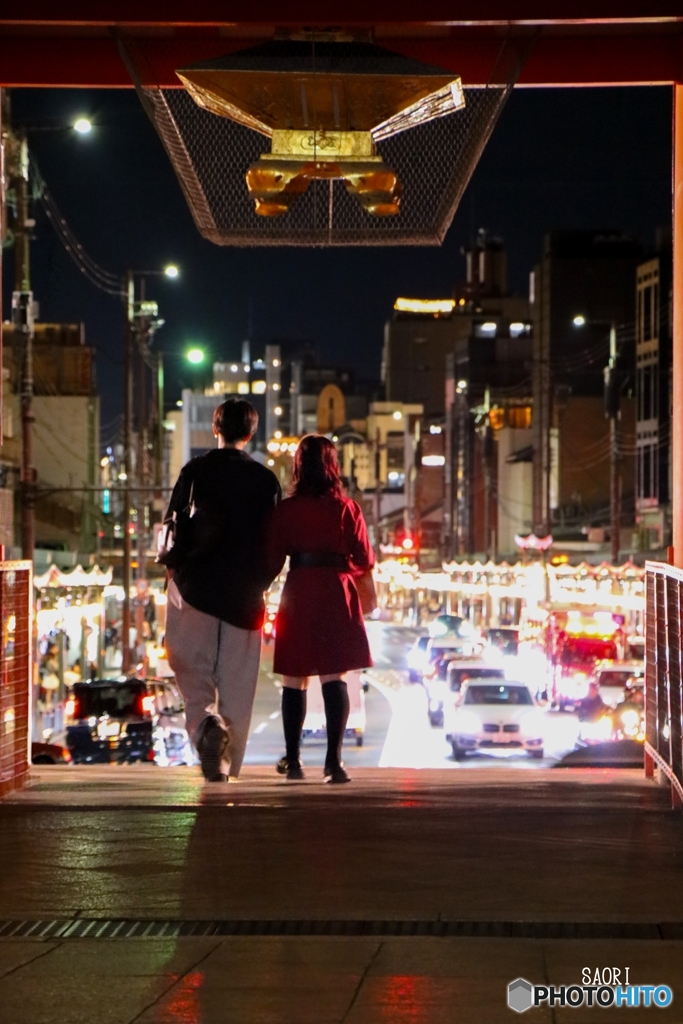 さぁ、夜の街へ