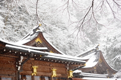 京都　貴船神社参拝※雪国ではない
