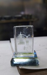 DSC_0556　興福寺の五重の塔と鹿？