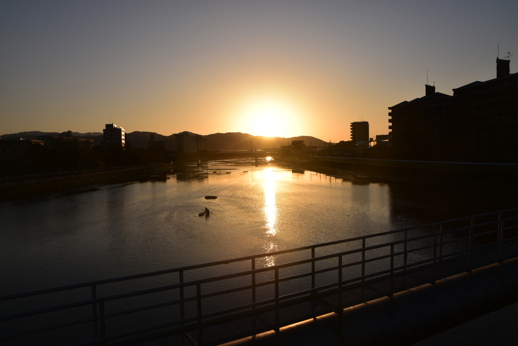 DSC_1715新型コロナの年の夕陽
