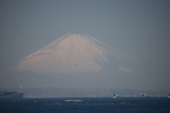 内房からの霊峰富士さん
