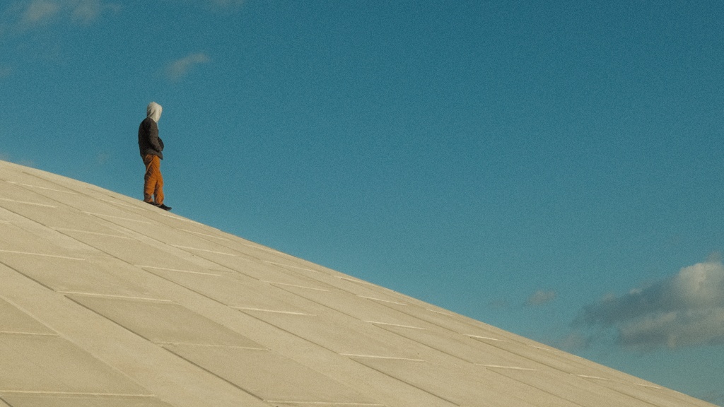 on the hill