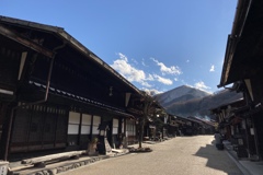 奈良井の宿場町