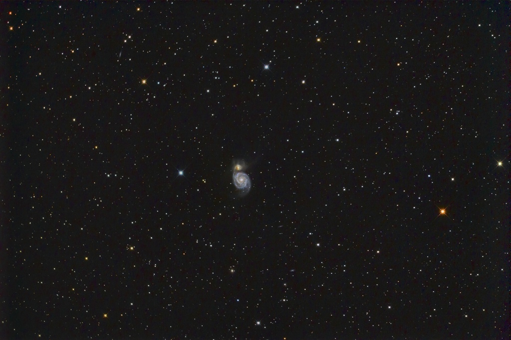 M51　子持ち銀河