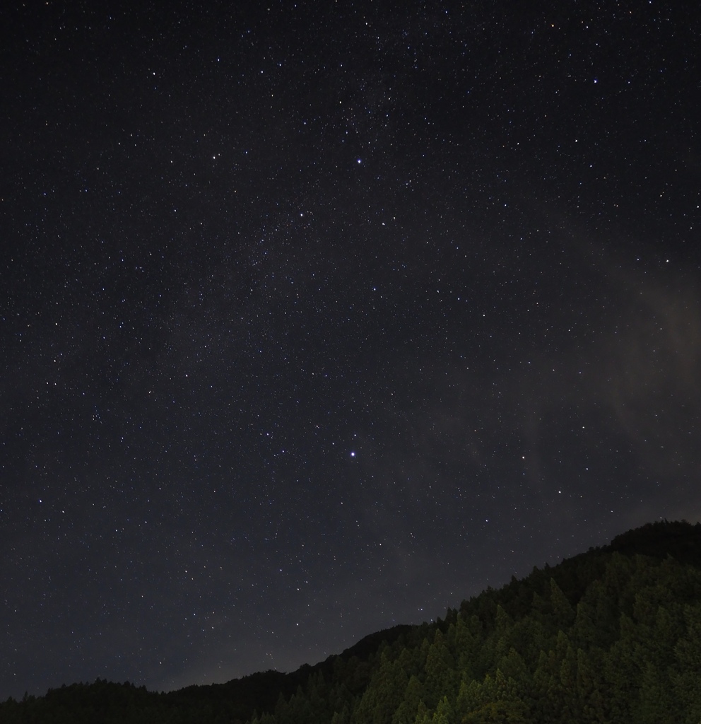 秘境の星空