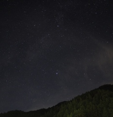 秘境の星空