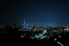 福岡タワーの夜景