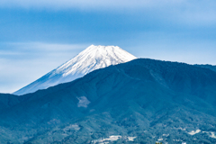 今朝の富士山