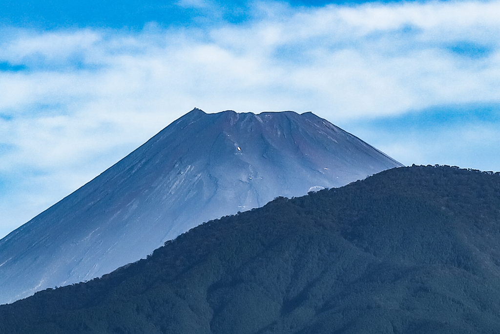 今朝の富士山
