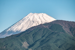 今朝の富士山