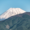 今朝の富士山