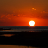 狩野川河口とだるま夕日