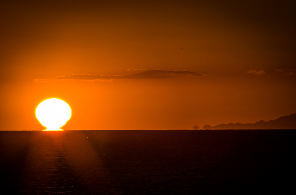 だるま夕日