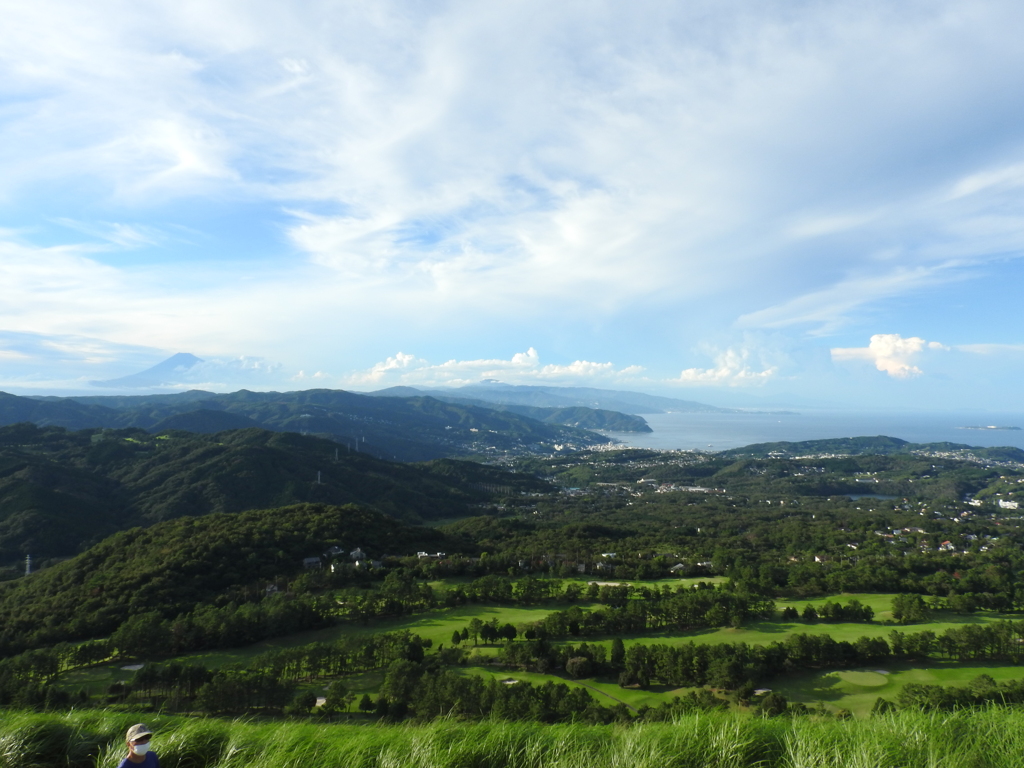 大室山からの景色