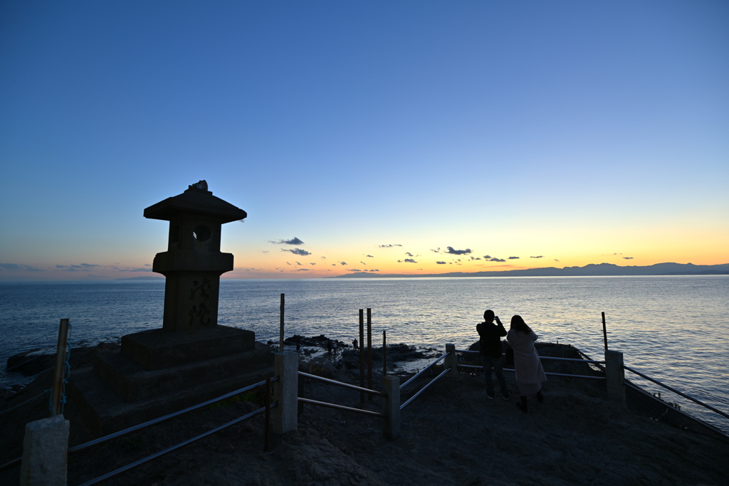 夕方の江ノ島を散策~