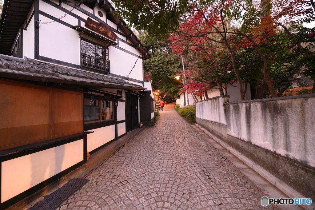 夕方の小道