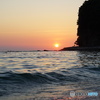夕陽が沈むとき、そのころ海は