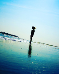 夏の海