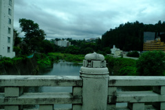 車窓から広瀬川