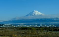 富士川橋梁もあっという間