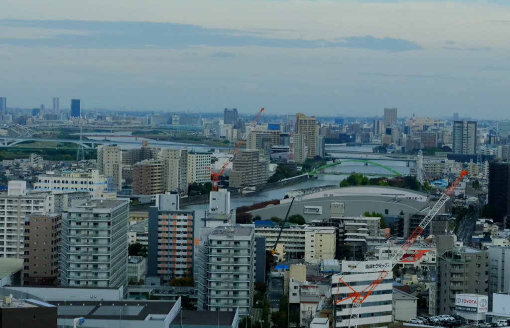 再度、隅田川のアップ