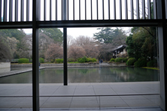 法隆寺宝物館内から